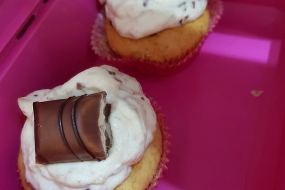 Kinder Choco Fresh Cupcakes