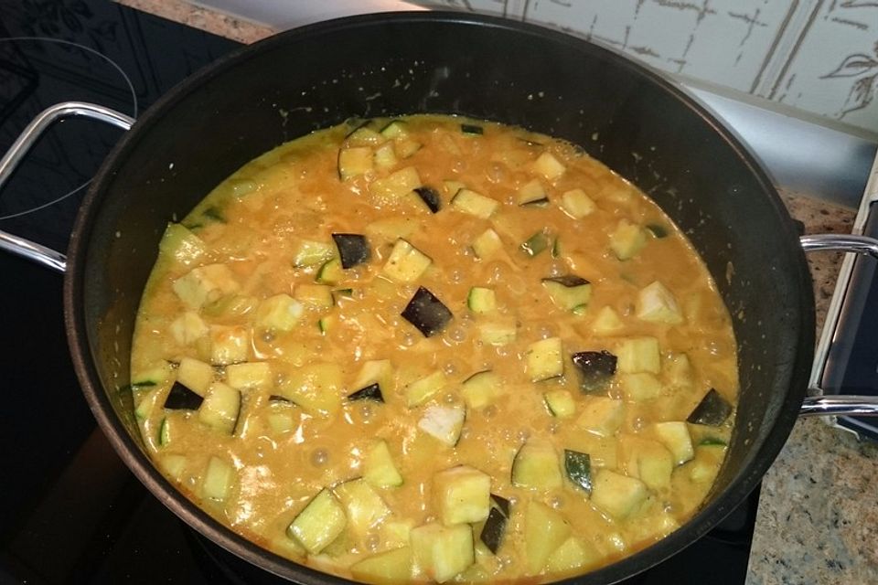 Einfaches Kartoffelcurry