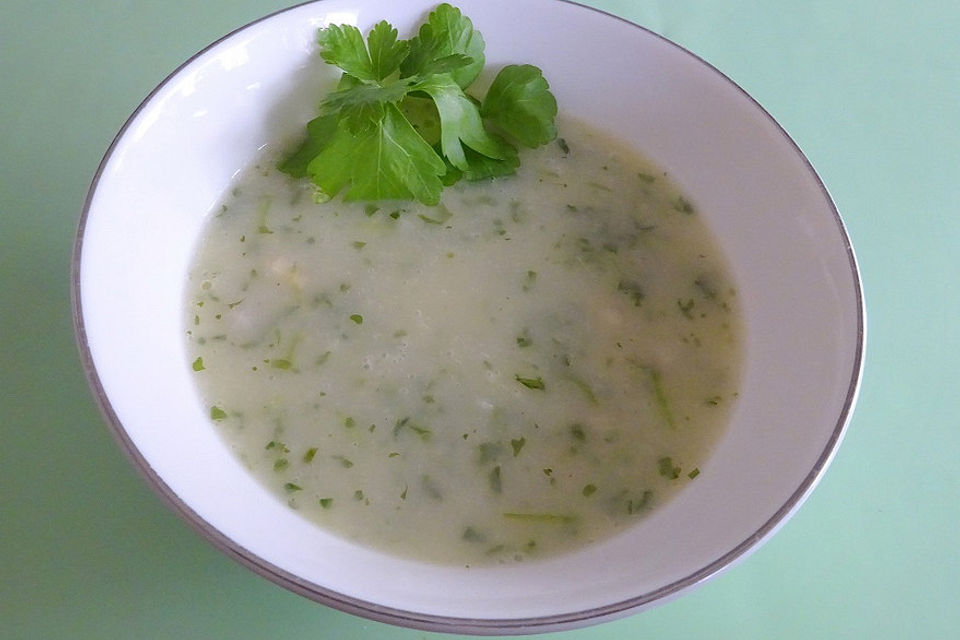 Sellerie-Birnensuppe