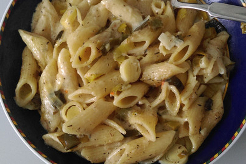 Lauch-Pasta