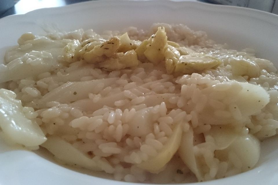 Spargelrisotto