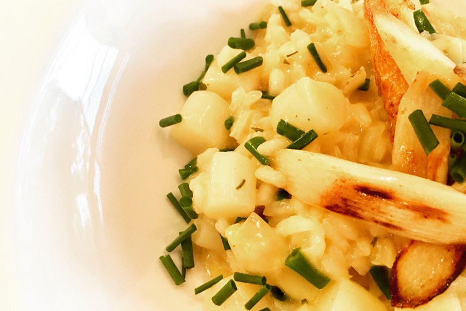 Spargelrisotto