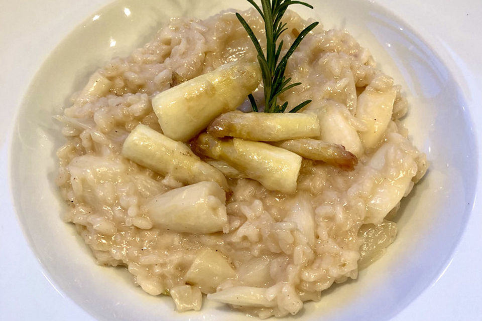 Spargelrisotto