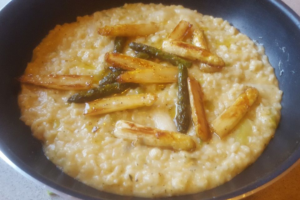 Spargelrisotto