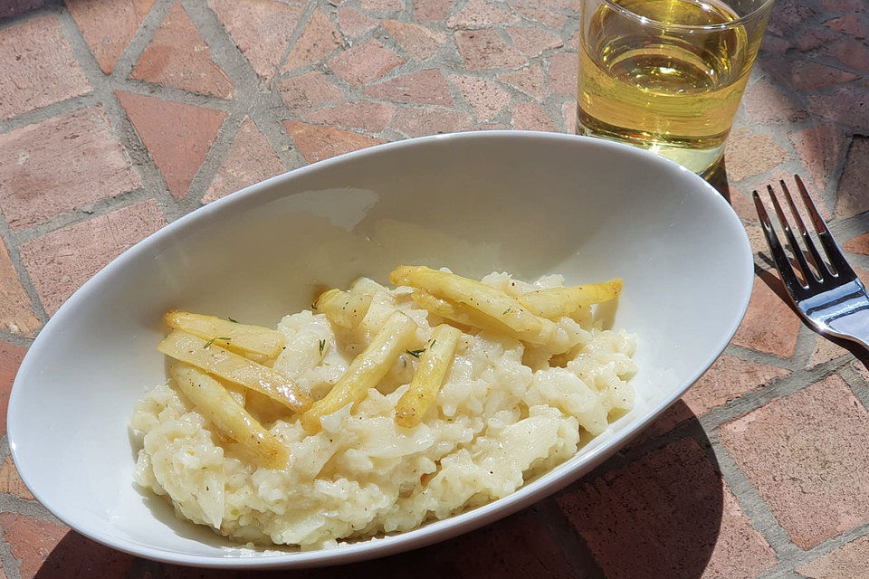 Spargelrisotto