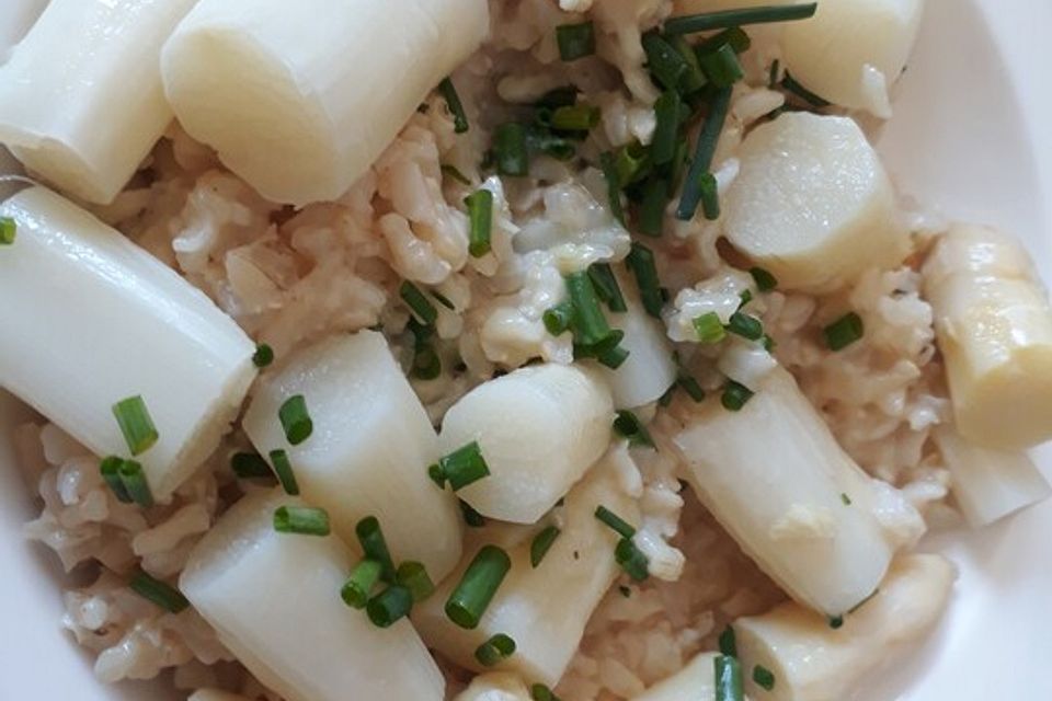 Spargelrisotto