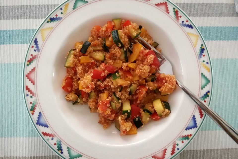 Quinoa-Gemüse-Pfanne