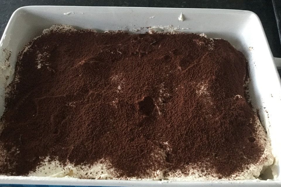 Tiramisu ohne Eier