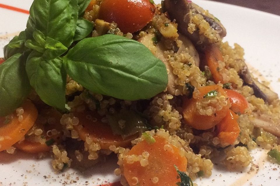 Quinoa-Gemüse-Pfanne