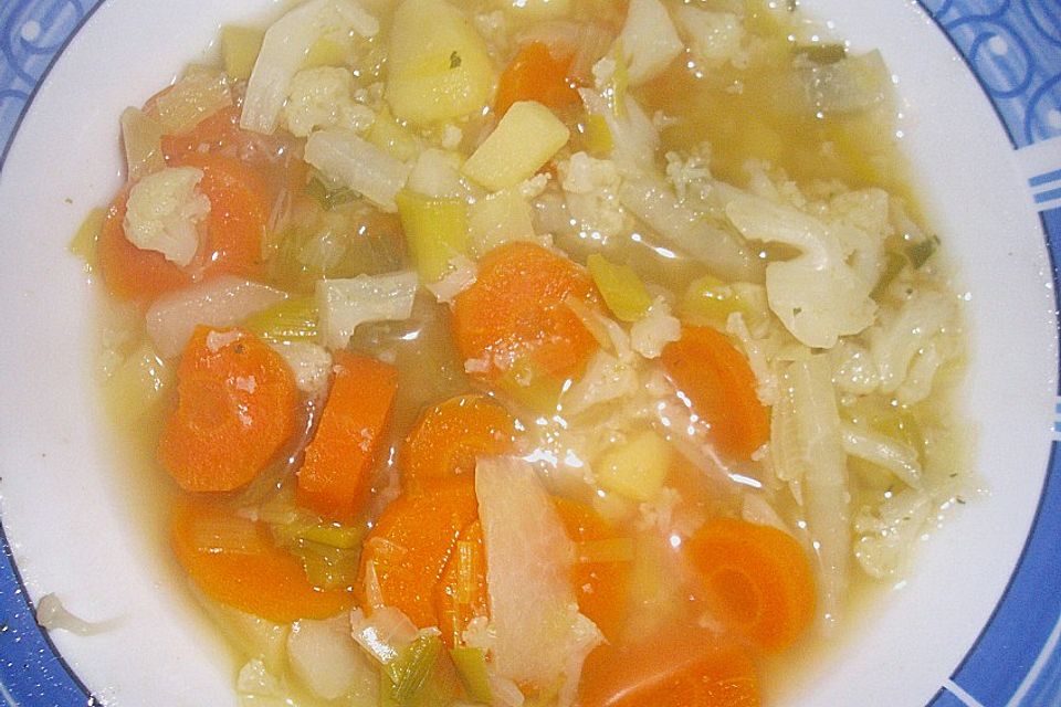 Gemüsesuppe