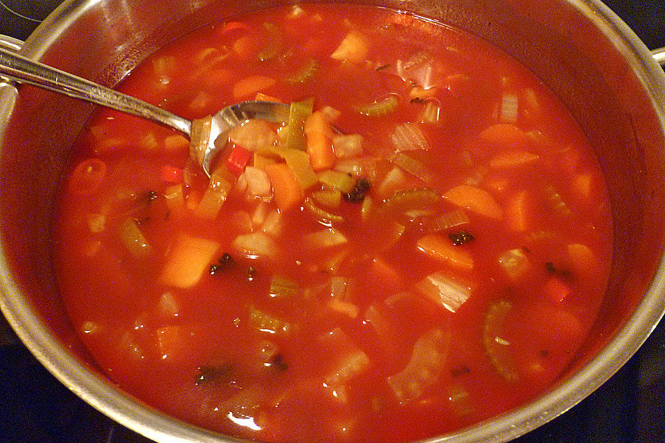 Gemüsesuppe