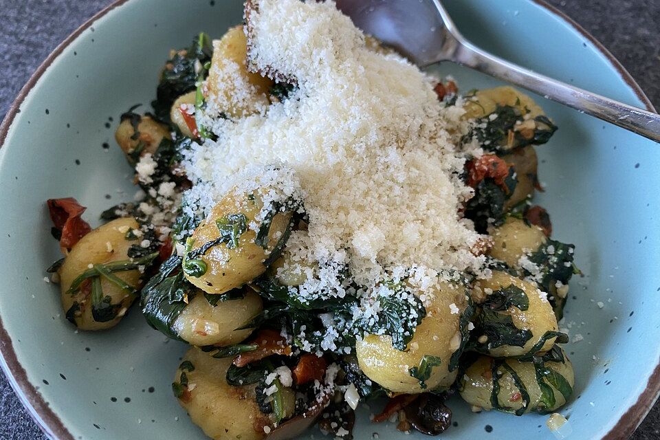 Gnocchi-Spinat-Pfanne