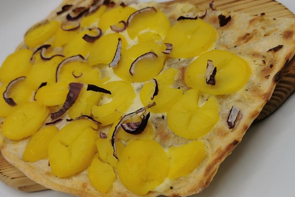 Kartoffelflammkuchen