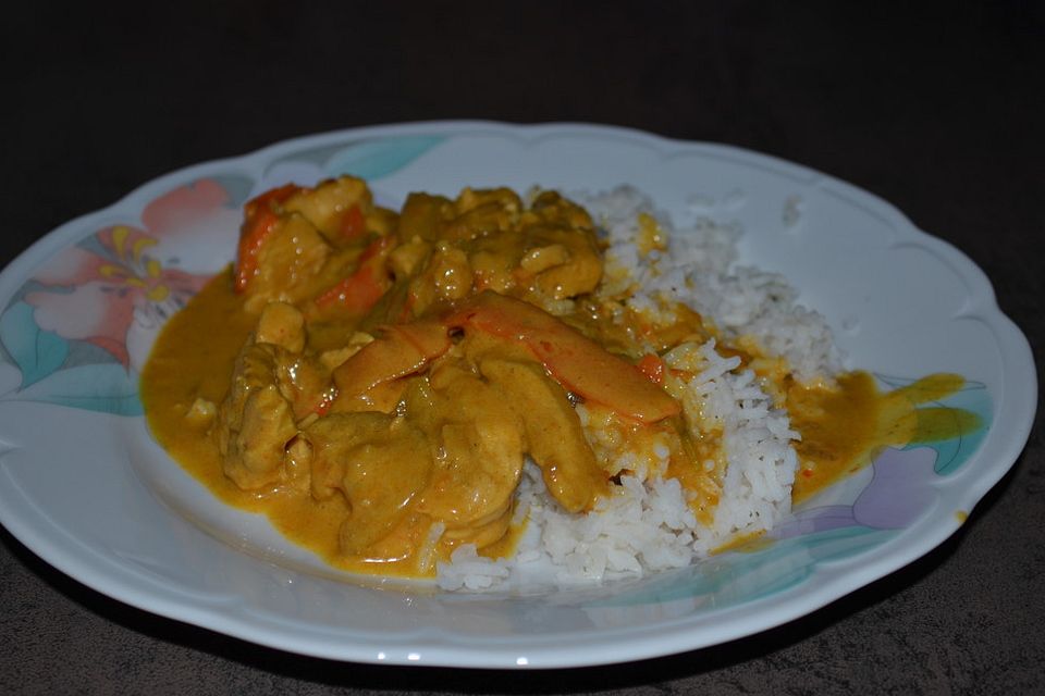 Thai-Hühnchen-Curry