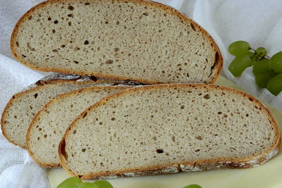 Roggenmischbrot mit Sauerteig