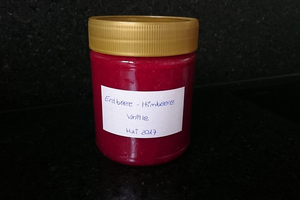 Erdbeer-Himbeer-Marmelade