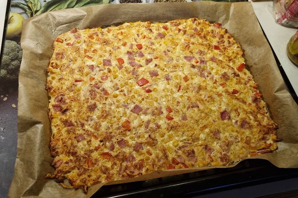 Low Carb Schüttelpizza