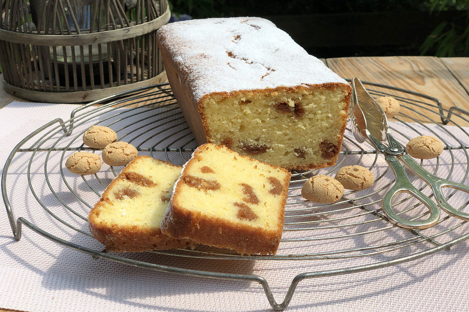 Amarettini-Mandel-Kuchen