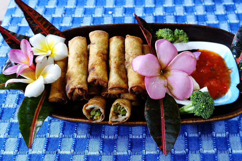 Dim Sum blumkol hijau