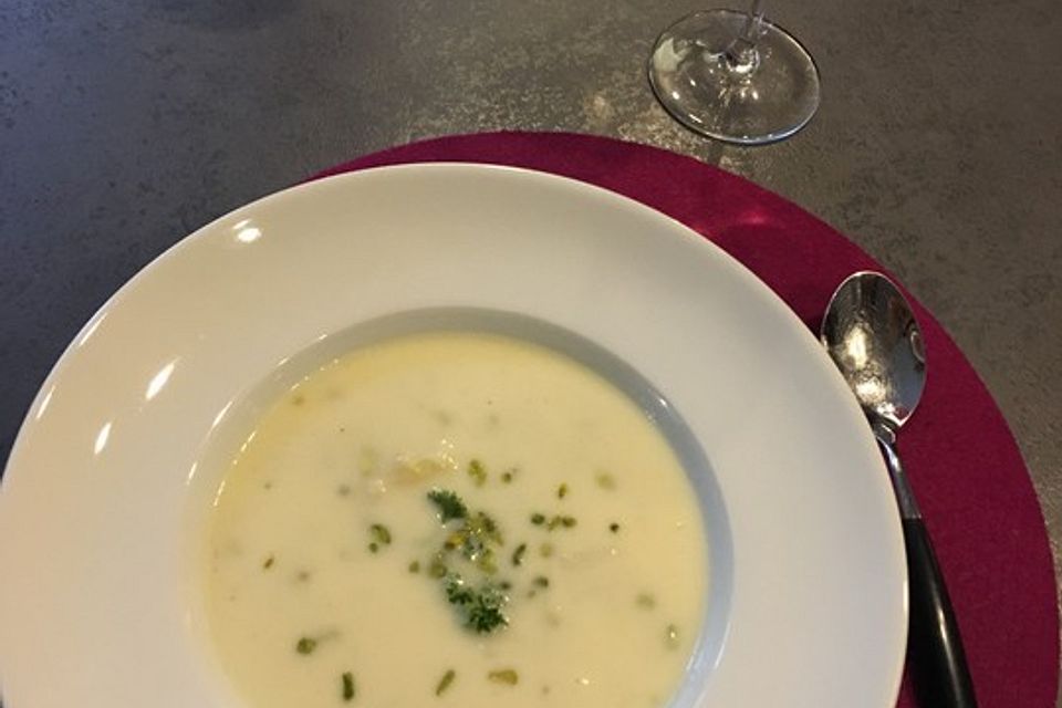 Spargelsuppe