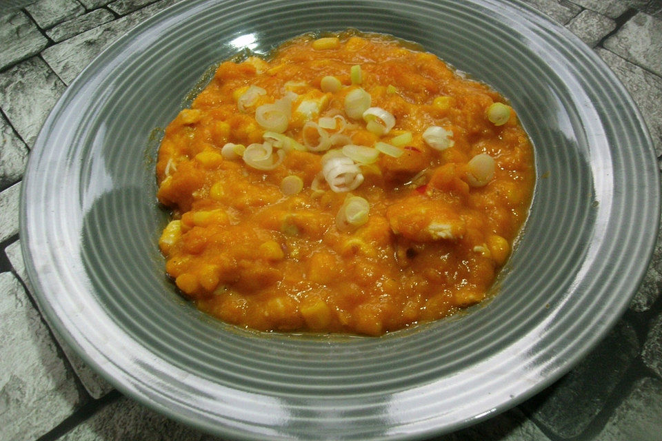 Süßkartoffelsuppe der Cherokeeindianer