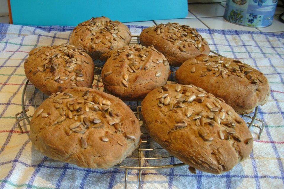 Glutenfreie Brötchen mit Teffmehl