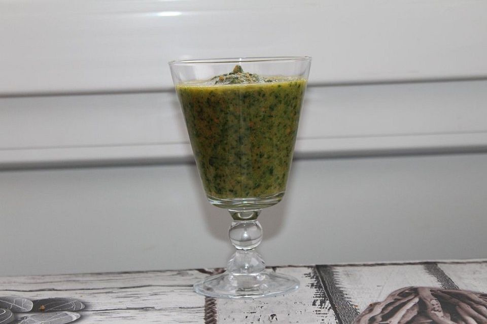 Grüner Smoothie für Babys