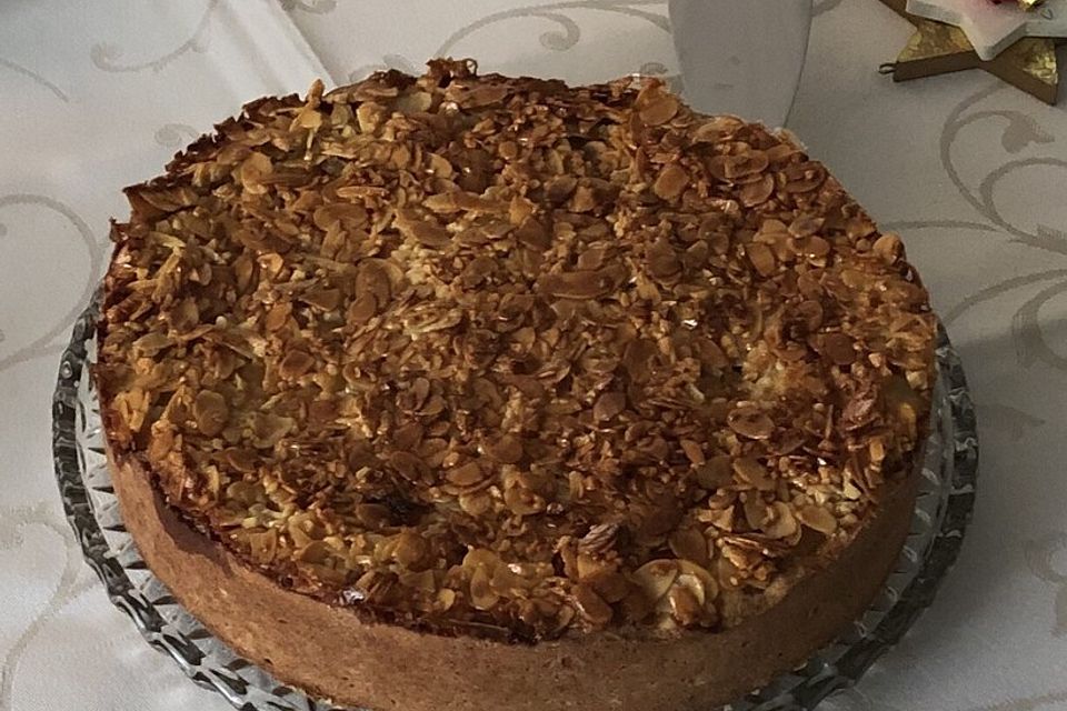 Apfel - Bienenstich -Torte