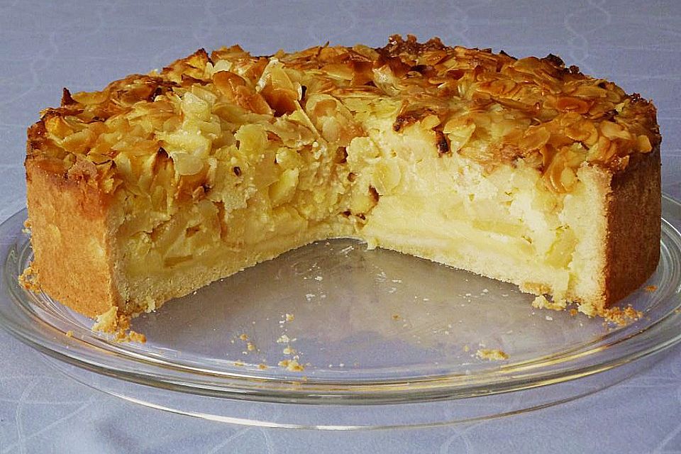 Apfel - Bienenstich -Torte