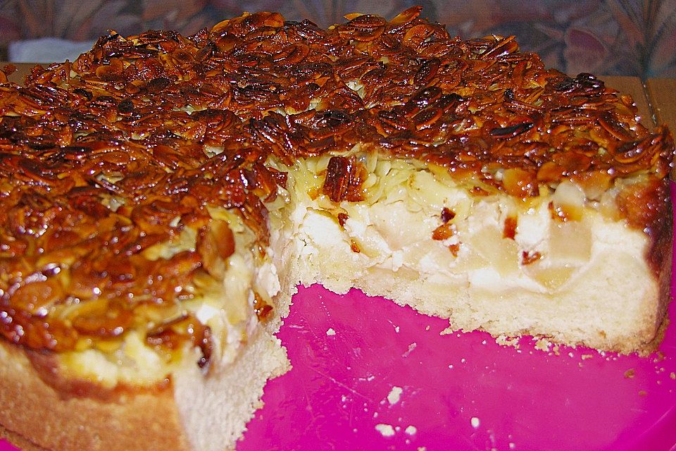 Apfel - Bienenstich -Torte