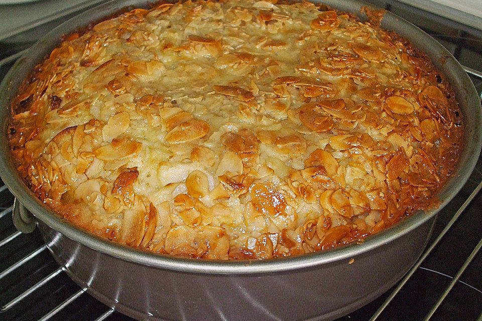 Apfel - Bienenstich -Torte