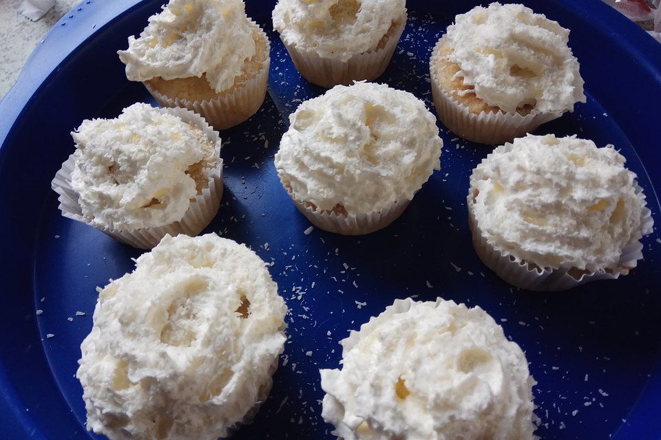 Raffaello-Kokos-Cupcakes