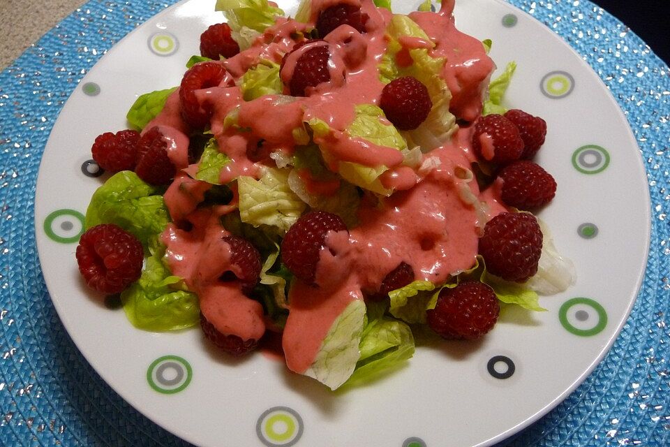 Fruchtiges Himbeer-Salatdressing