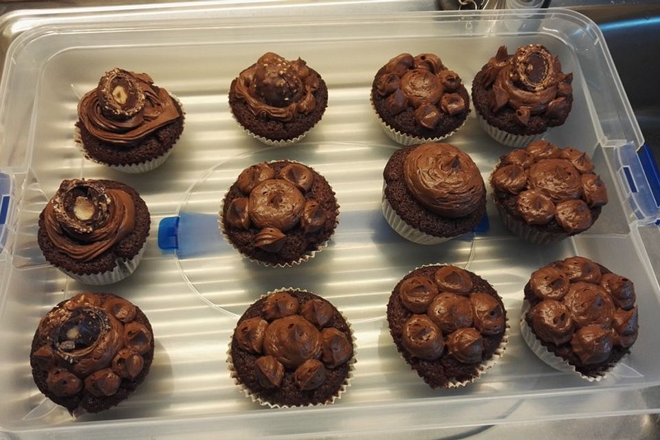 Rocher Cupcakes