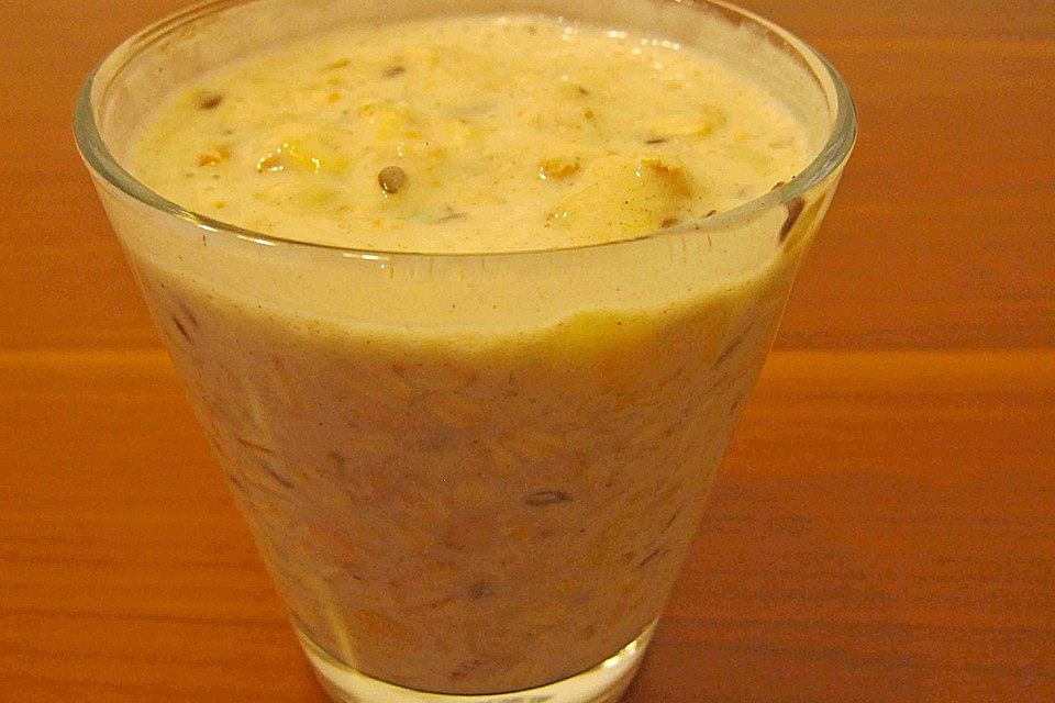 Buttermilch-Bananen-Müsli