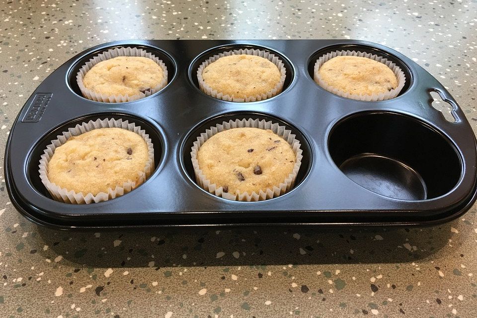 Schoko-Bananen-Muffins