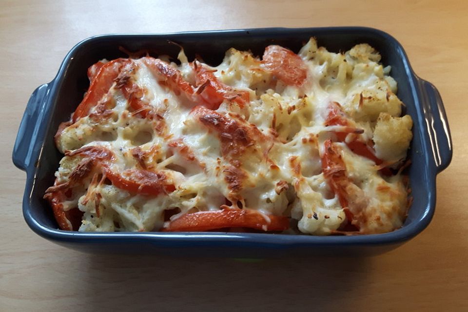 Knuspriges Blumenkohlgratin