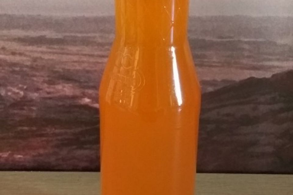 Orangen-Holunderblüten-Sirup