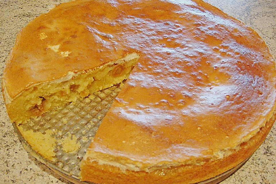 Stachelbeerkuchen mit Eischneeschaum