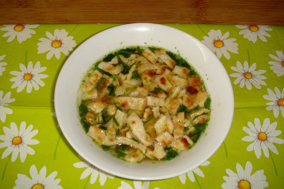 Flädlessuppe