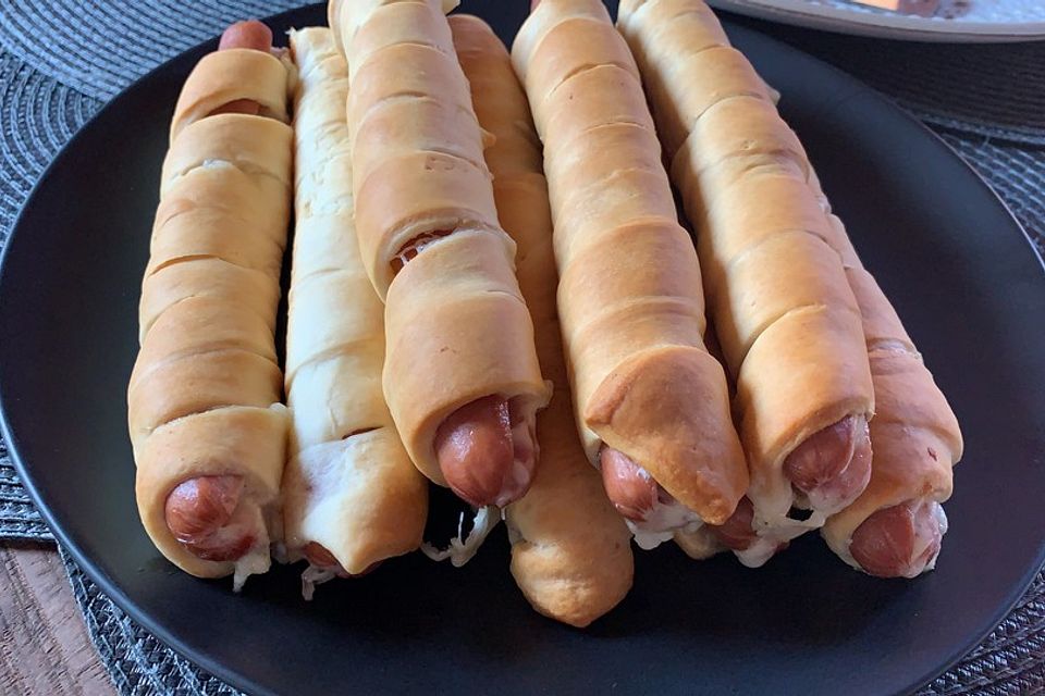 Cheese Pretzel Dogs