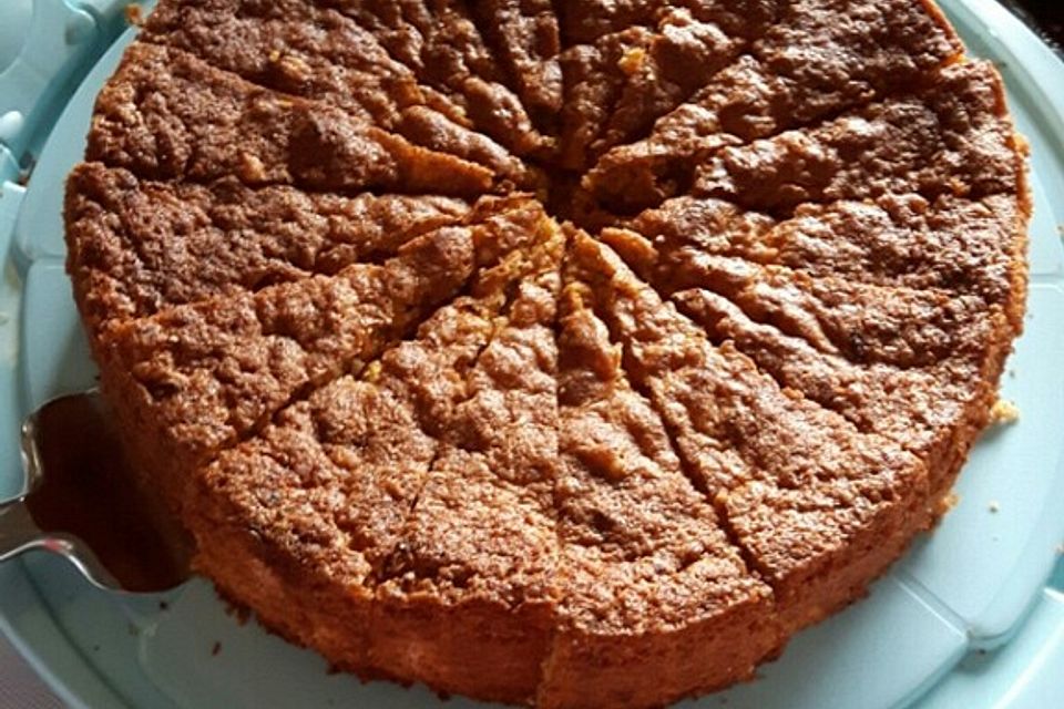 Karottenkuchen, glutenfrei