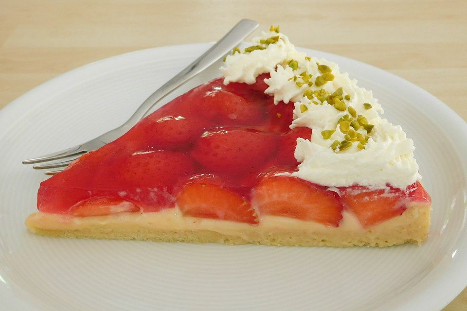 Erdbeertarte mit Crème Patissière