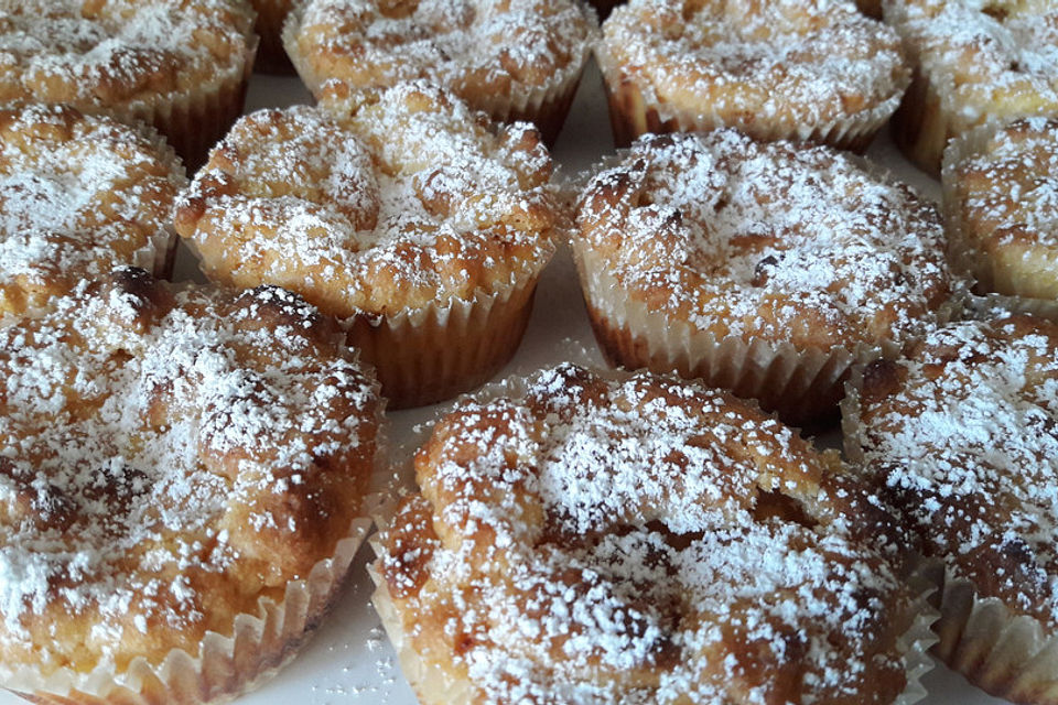 Käsekuchen-Streusel-Muffins