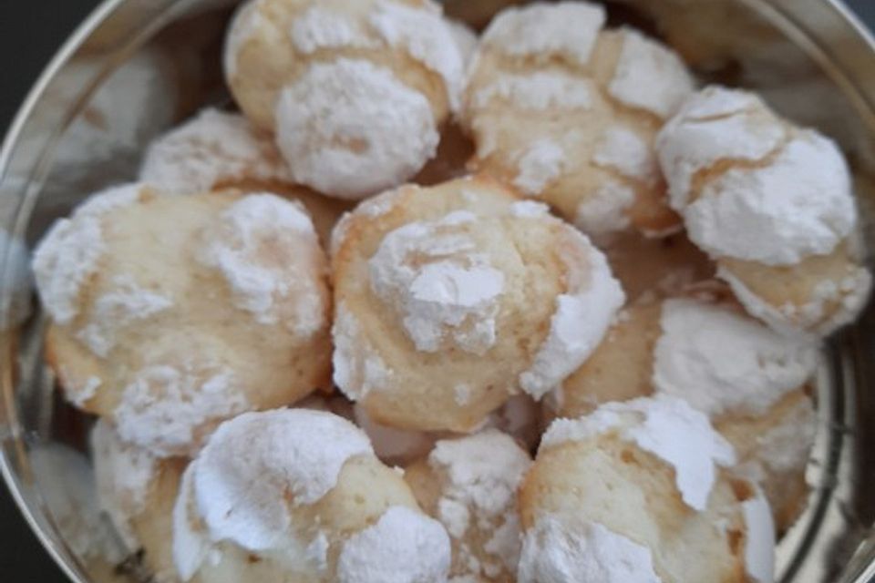 Lemon Crinkle Cookies