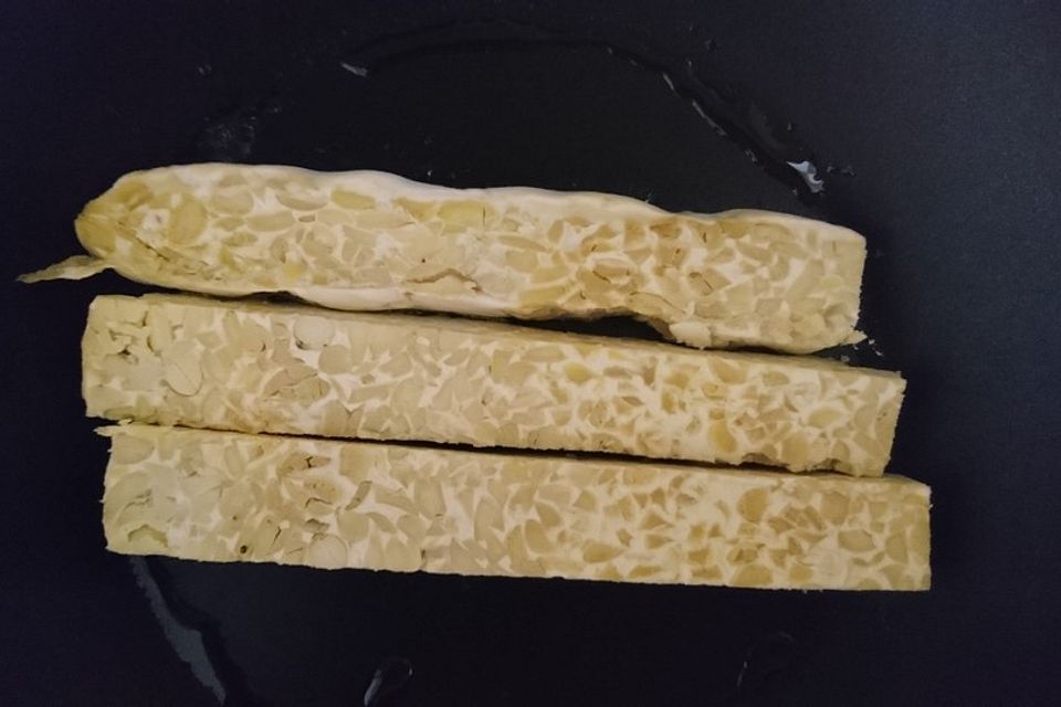 Veganer Tempeh