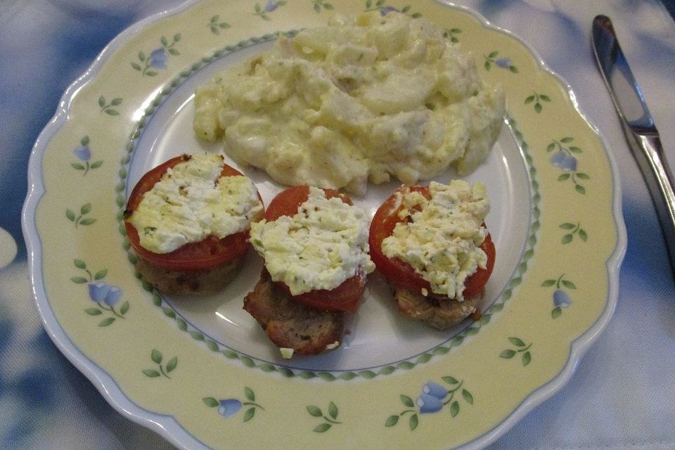 Überbackene Putenschnitzel