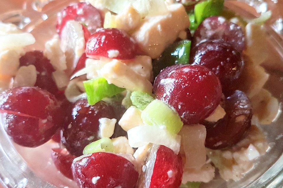 Trauben-Feta Salat