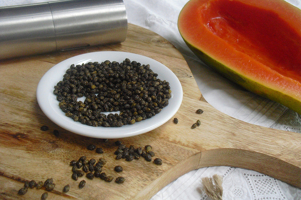 Papaya-Pfeffer selbst gemacht