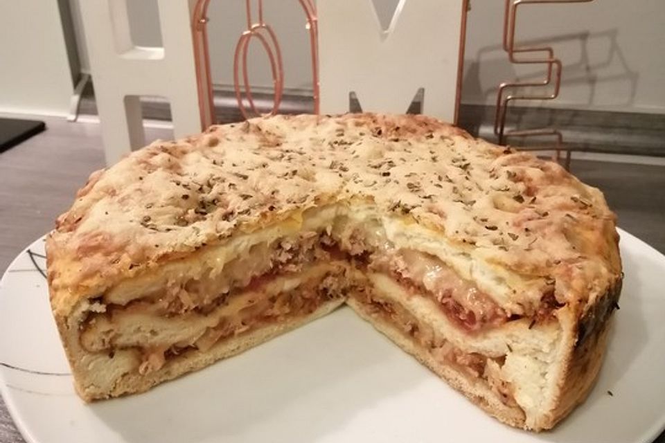 Pizza-Kuchen